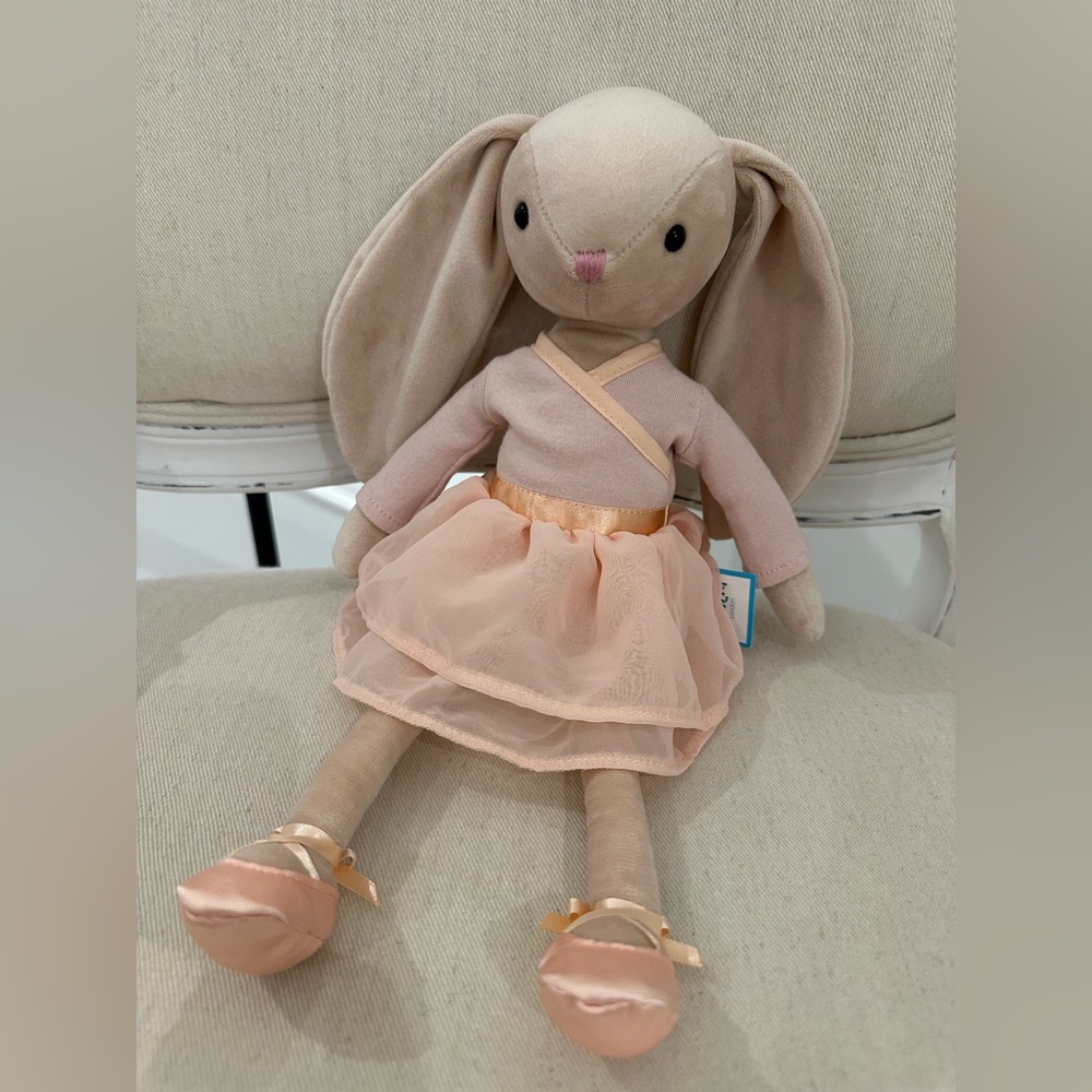 NWT Retired Jellycat Lila Ballerina Bunny Authentic Rare NEW